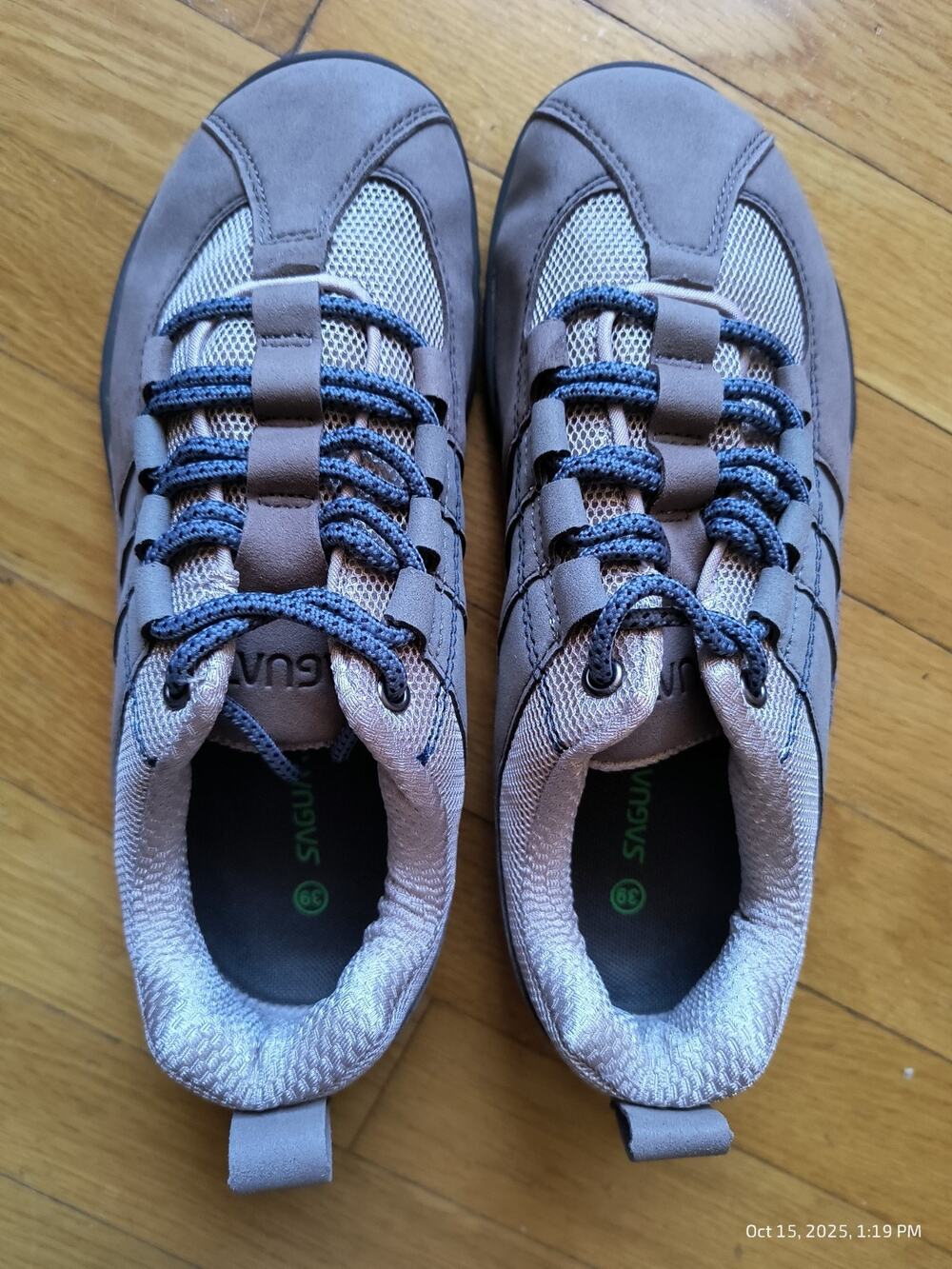Saguaro Barefoot Minimalist Shoes Men's Unisex Adult Suede Wide Toe Box EU Sz 39